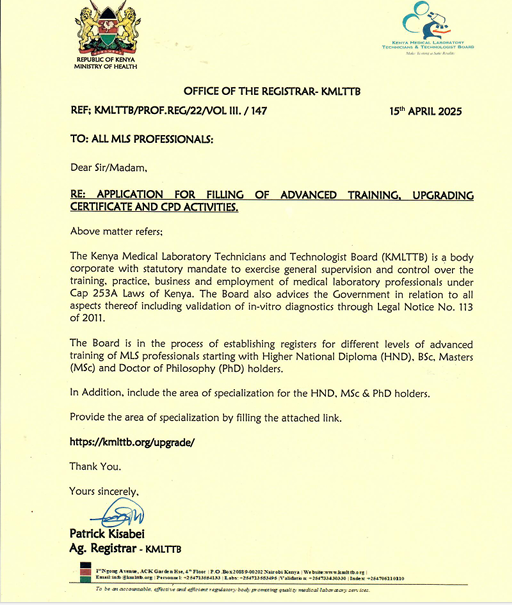 KMLTTB Notice